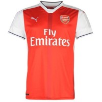 Футбольная футболка для детей Arsenal Домашняя 2016 2017 короткий рукав 2XL (рост 164 см) (China)