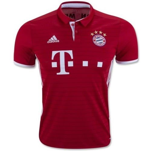 Футбольная футболка для детей Bayern Munich Домашняя 2016 2017 короткий рукав 2XL (рост 164 см) (Romania)