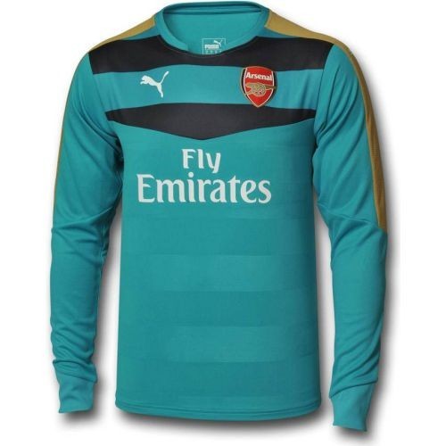 Вратарская футбольная форма для детей Arsenal Домашняя 2015 2016 короткий рукав XL (рост 152 см) (China)