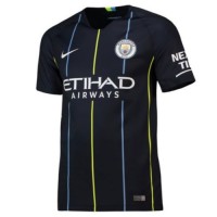 Футбольная форма для детей Manchester City Гостевая 2018 2019 короткий рукав L (рост 140 см) (China)