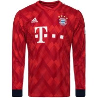 Футбольная футболка для детей Bayern Munich Домашняя 2018 2019 длинный рукав 2XS (рост 100 см) (Philippines)