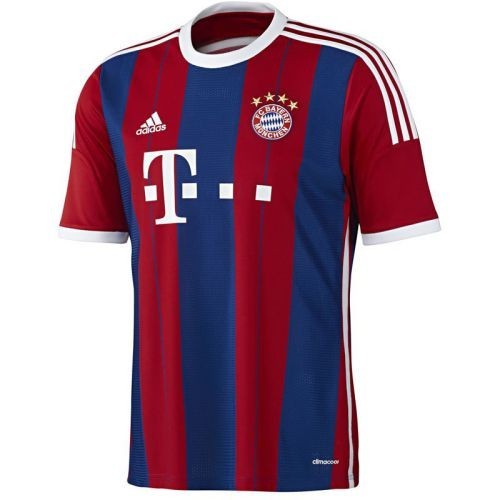 Футбольная футболка для детей Bayern Munich Домашняя 2014 2015 короткий рукав L (рост 140 см) (Georgia)